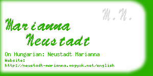 marianna neustadt business card